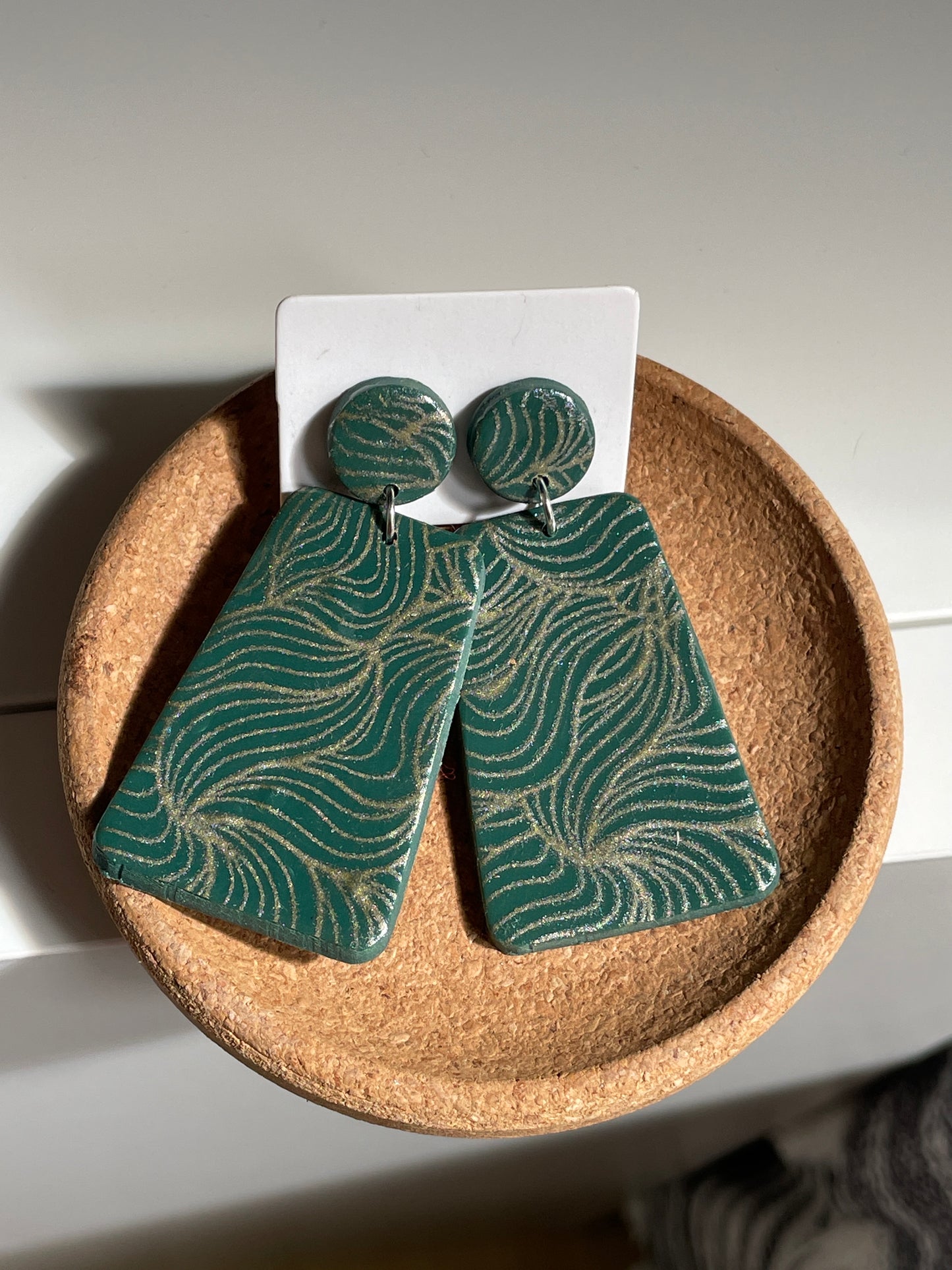 Grosse Fimo Ohrringe