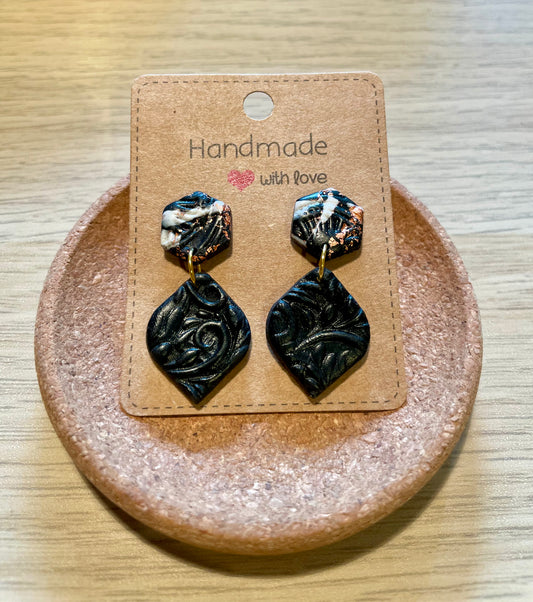 Fimo Ohrringe „Night Fever“