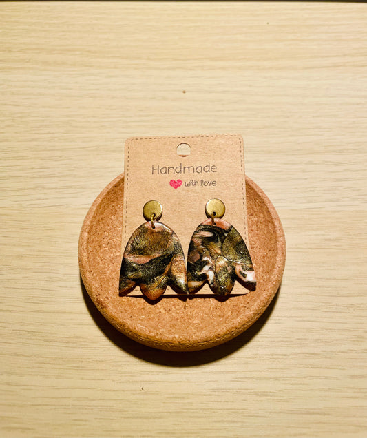 Fimo Ohrringe „Glow“